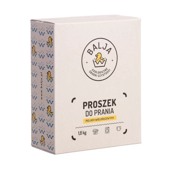 Proszek do prania pieluch wielorazowych