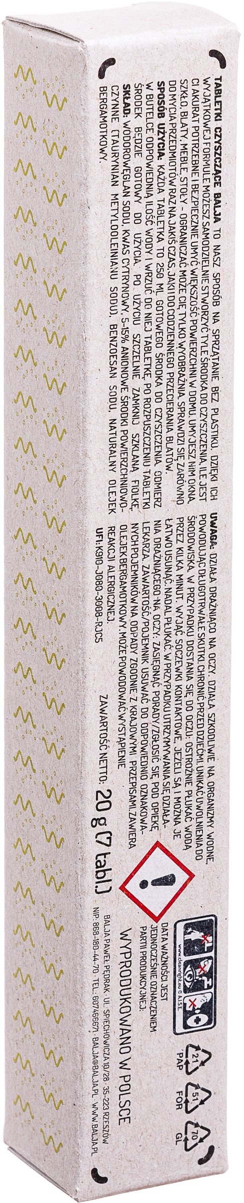Uniwersalne Tabletki do czyszczenia - Bezzapachowe - obrazek 14